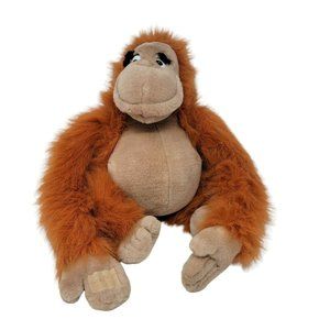 Orangutan Plush Stuffed Animal Toy Orange 15" King Louie Jungle Book Toy Network